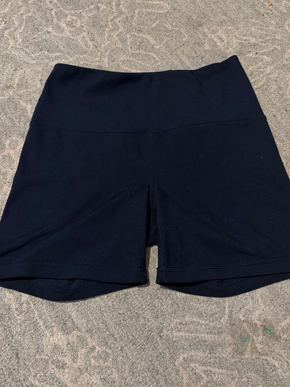 Yogalicious Black High-Waist Bike Shorts